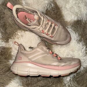 RBX Women's Beige and Pink Sneakers
